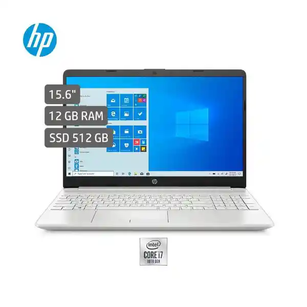 Hp Computador Portátil CI7 12Gb 512Gb SSD