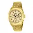 Invicta Reloj Hombre Oro Inv21658