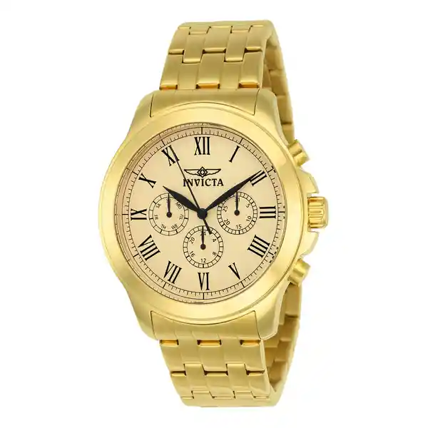 Invicta Reloj Hombre Oro Inv21658