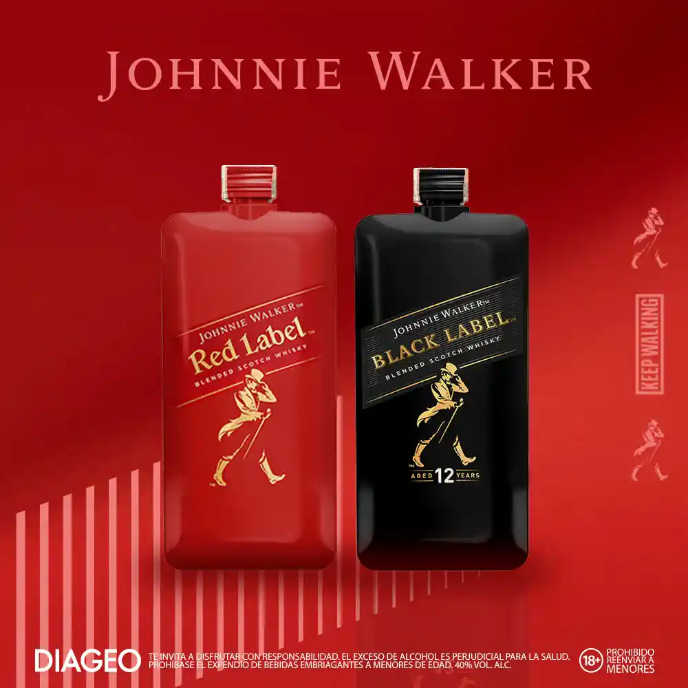 Johnnie Walker Red Label whisky escocés 200 ml