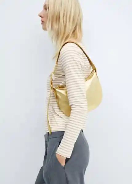 Camiseta Saco Arena Talla XS Mujer Mango