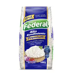 Federal Arroz Premium Alto Rendimiento