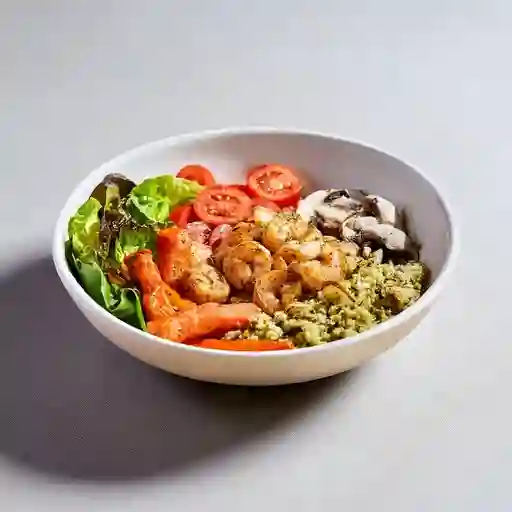 Bowl Pesto Camarones