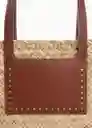 Bolso G Taormina Cuero Talla 99 Mujer Mango