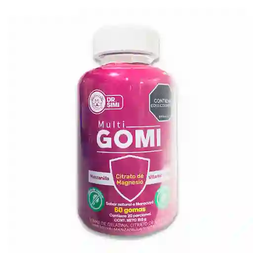 GOMAS CITRATO DE MAGNESIO 60 UND