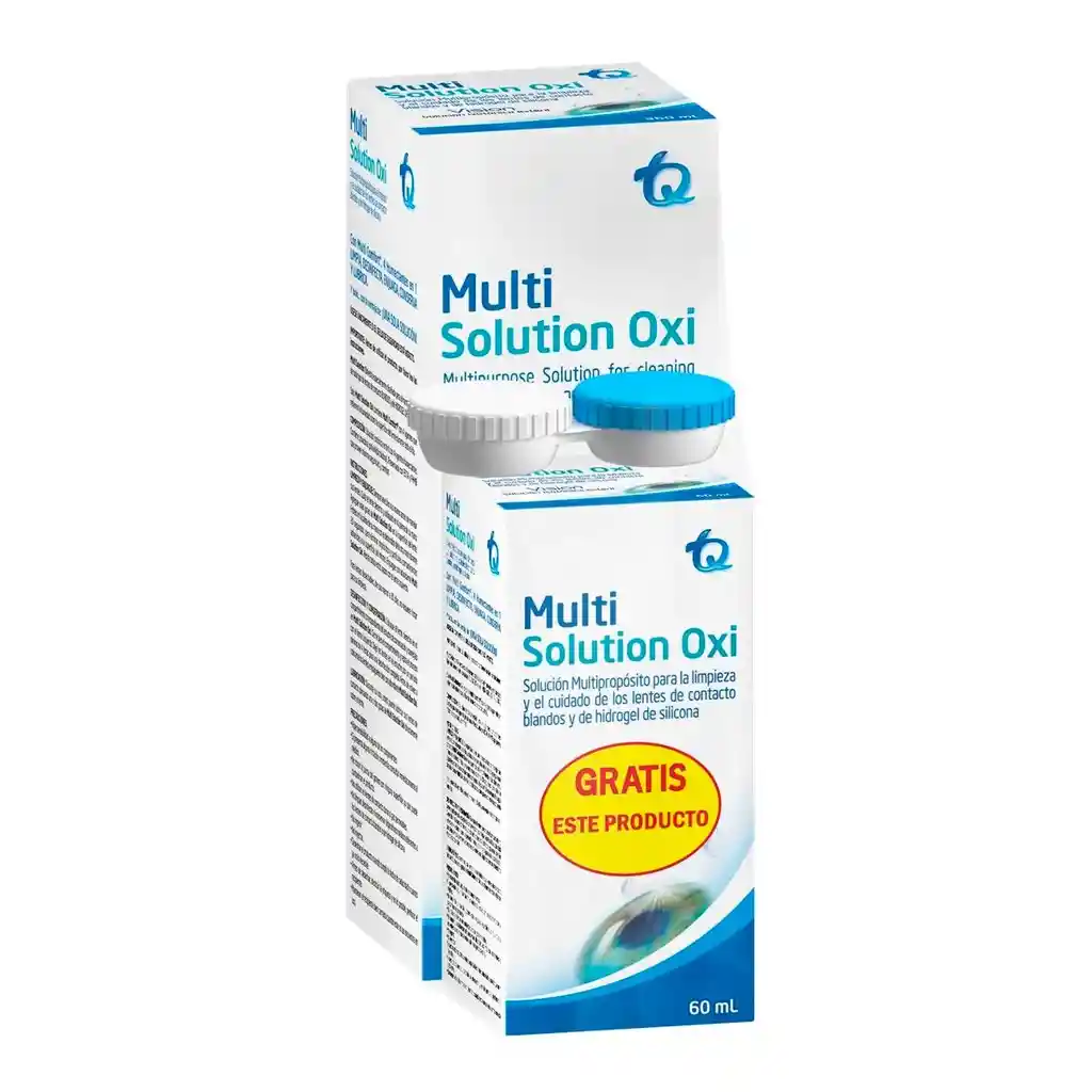 Multi Solution Oxi Solucion Para Lente de Contacto X 360 Ml Gratis