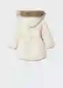 Abrigo Anorak Gio Crudo Talla 06 Niñas Mango
