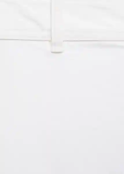 Jean Catherin Blanco Talla 40 Mujer Mango