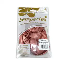 Sempertex Globo Dorado Rosa R-12