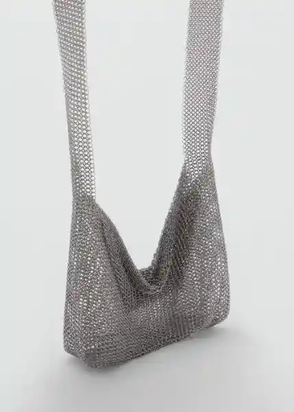 Bolso P Suna Plata Talla 99 Mujer Mango