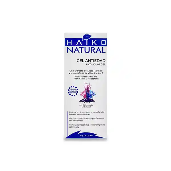 Haiko Natural Gel Antiedad con Algas Marinas