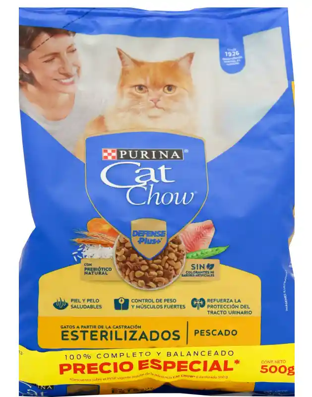 Cat Chow Comida Para Gatos Esterilizados