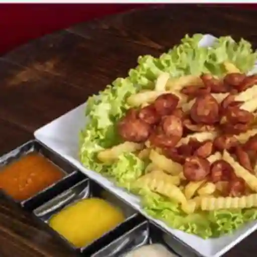 Choripapas Tradicional