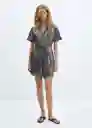 Vestido Janis-W Negro Talla M Mujer Mango