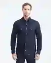 Camisa Azul Clásico Oscuro Talla S Chevignon