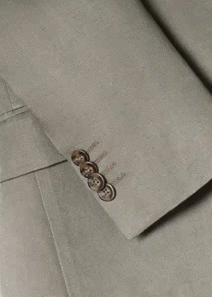 Blazer Americana Capri Khaki Talla 50 Hombre Mango