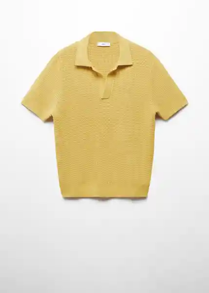 Camiseta Polo Nomad Lima Talla L Hombre Mango