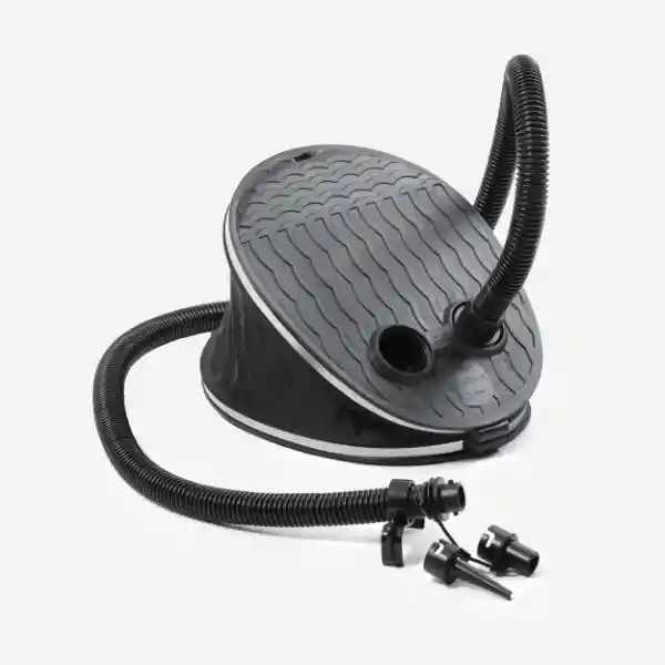 Quechua Bomba de Aire Para Colchones Para Camping Negro