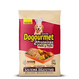 Dogourmet Alimento para Perro Sabor Pavo Y Pollo 1Kg