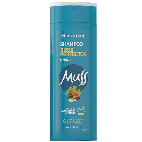 Muss Shampoo Rizos Perfectos sin Sal 400 ml