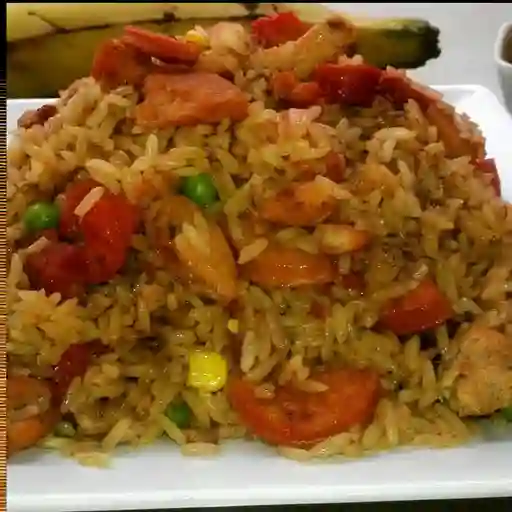 Arroz paisa 2 personas