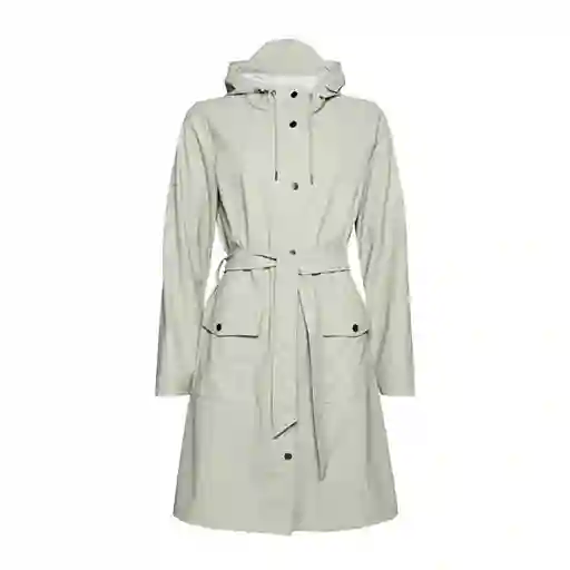 Rains Chaqueta Curve Cement Mujer L