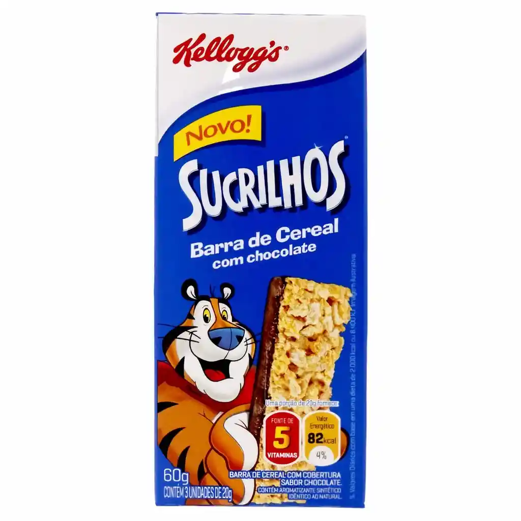 Kelloggs Kellogg S Cereal En Barra Con Chocolate Sucrilhos