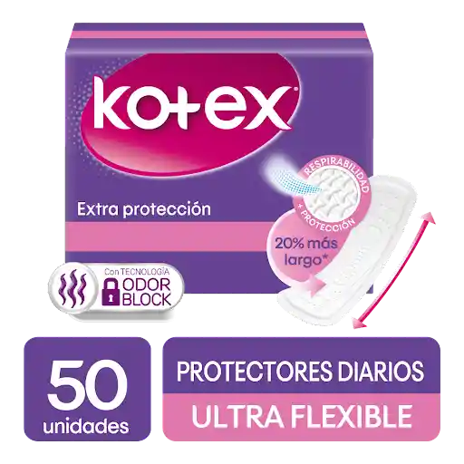 Kotex Protectores Diarios Largos