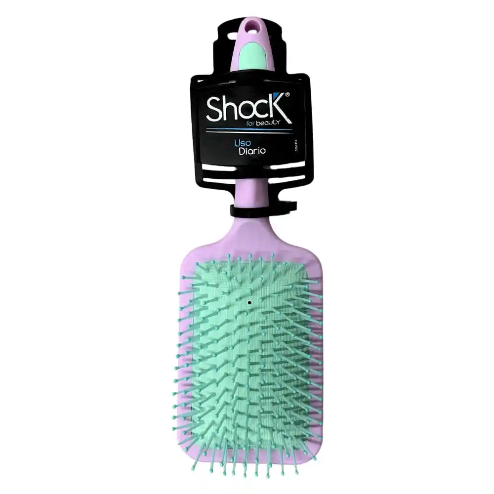 Cepillo Shock Paleta Lila Combinado 1und