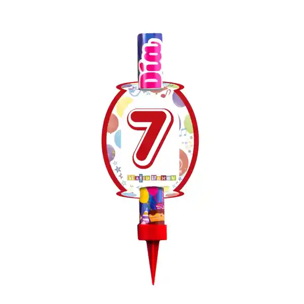 Fantasy Volcán Bengala Numéricas 7