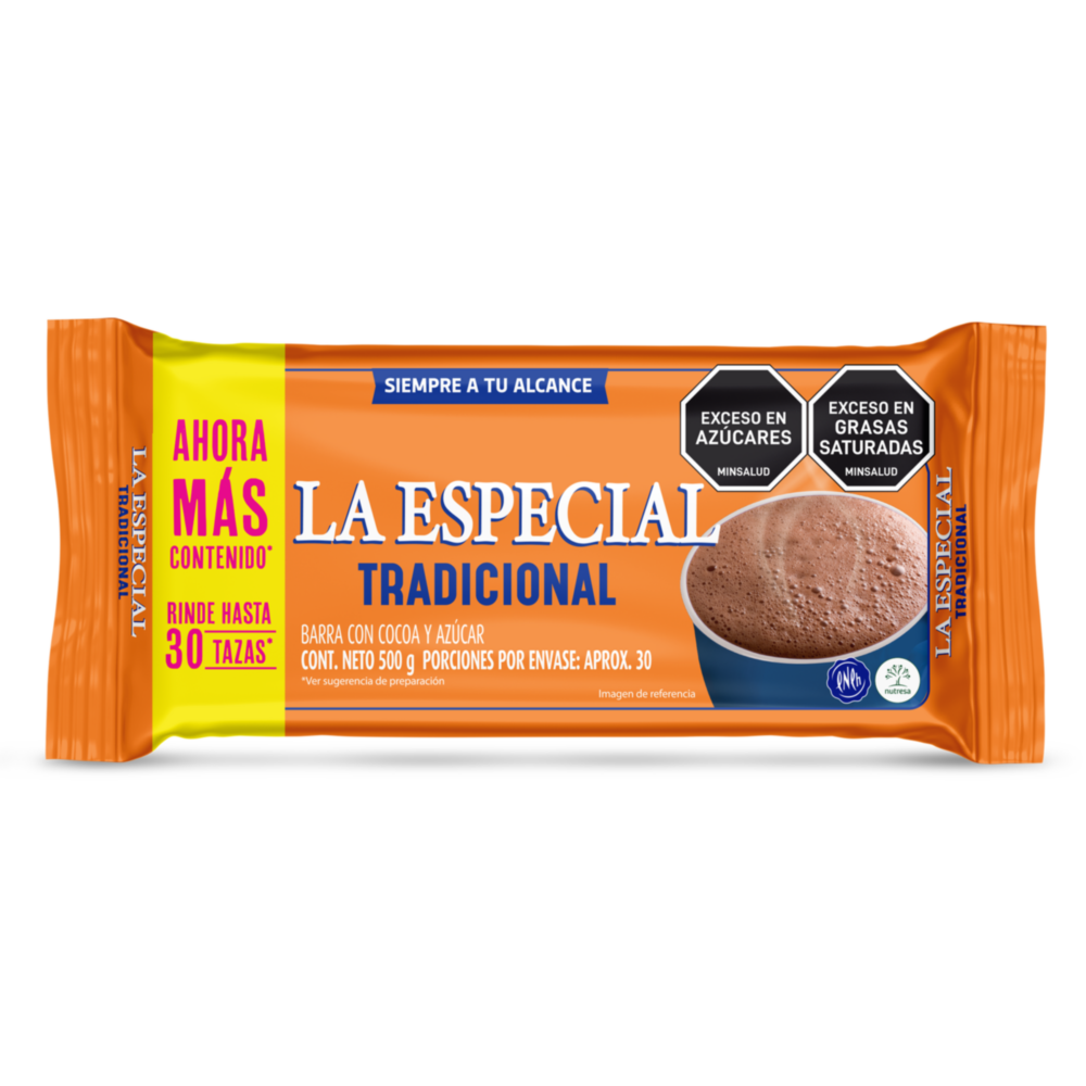 Chocolate La Especial Tradicional X 500 G