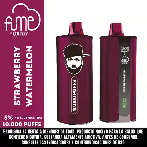 Fume Vapeador Nicky Jam Fresh Wine up 10000 Puffs 5%