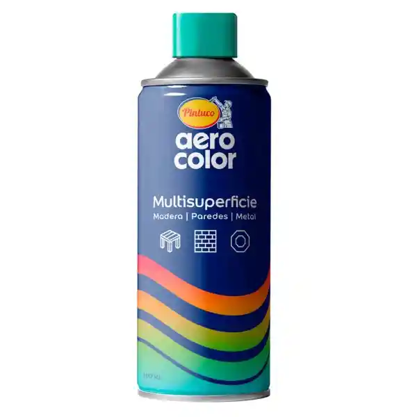Aerocolor Pintura Multisuperficie Gris