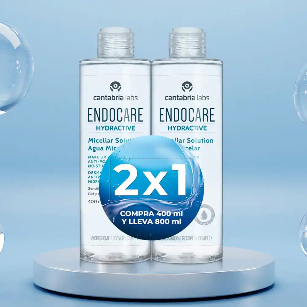 Endocare Agua Micelar Kit Hydractive Solution