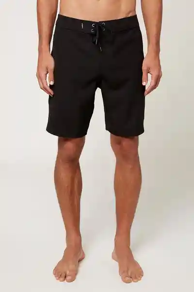 ONeill Short de Baño Hyperfreak Solid Negro Talla 34