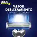 Gillette Cuchilla de Afeitar Prestobarba 3 al Ras y Extra Suave