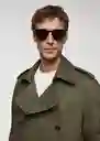 Abrigo Parka Tango Khaki Talla XL Hombre Mango