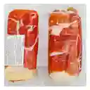 Daniele Jamón Prosciutto Panino en Queso Mozzarella del Duca