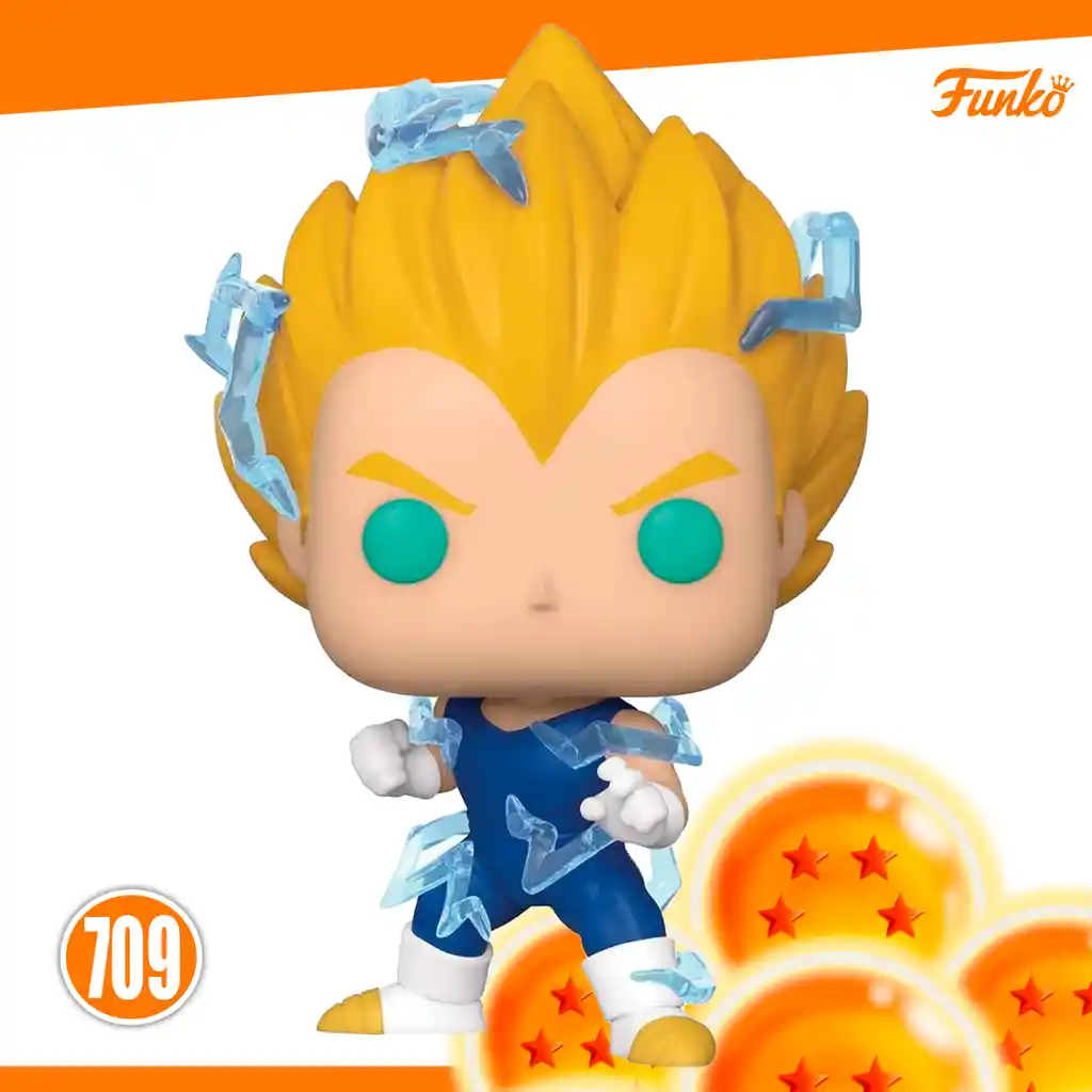 funko pop animation Dragón ball z super saiyan 2 vegeta exclusivo px 709