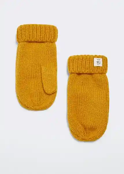 Guantes Quebecgo Ocre Talla 19 Niños Mango