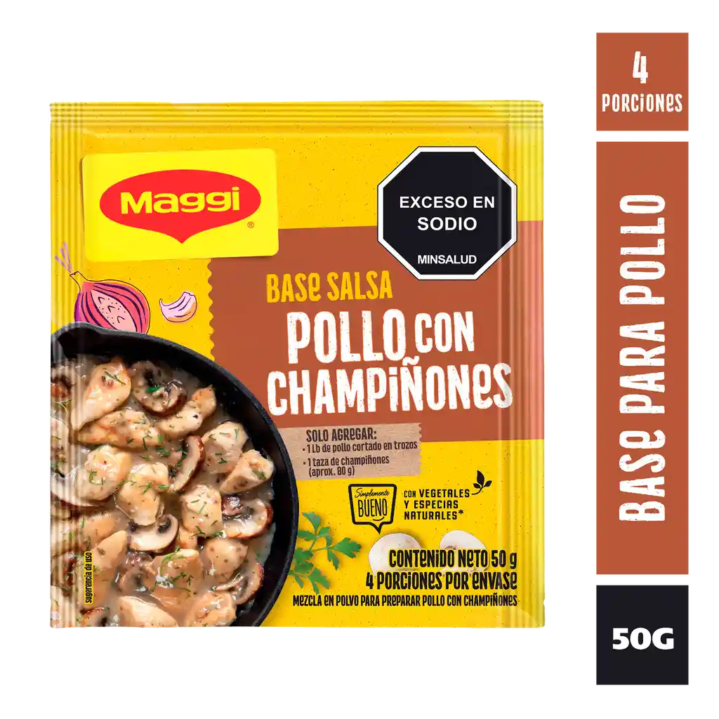 Salsa MAGGI Pollo con Champiñones x 50g