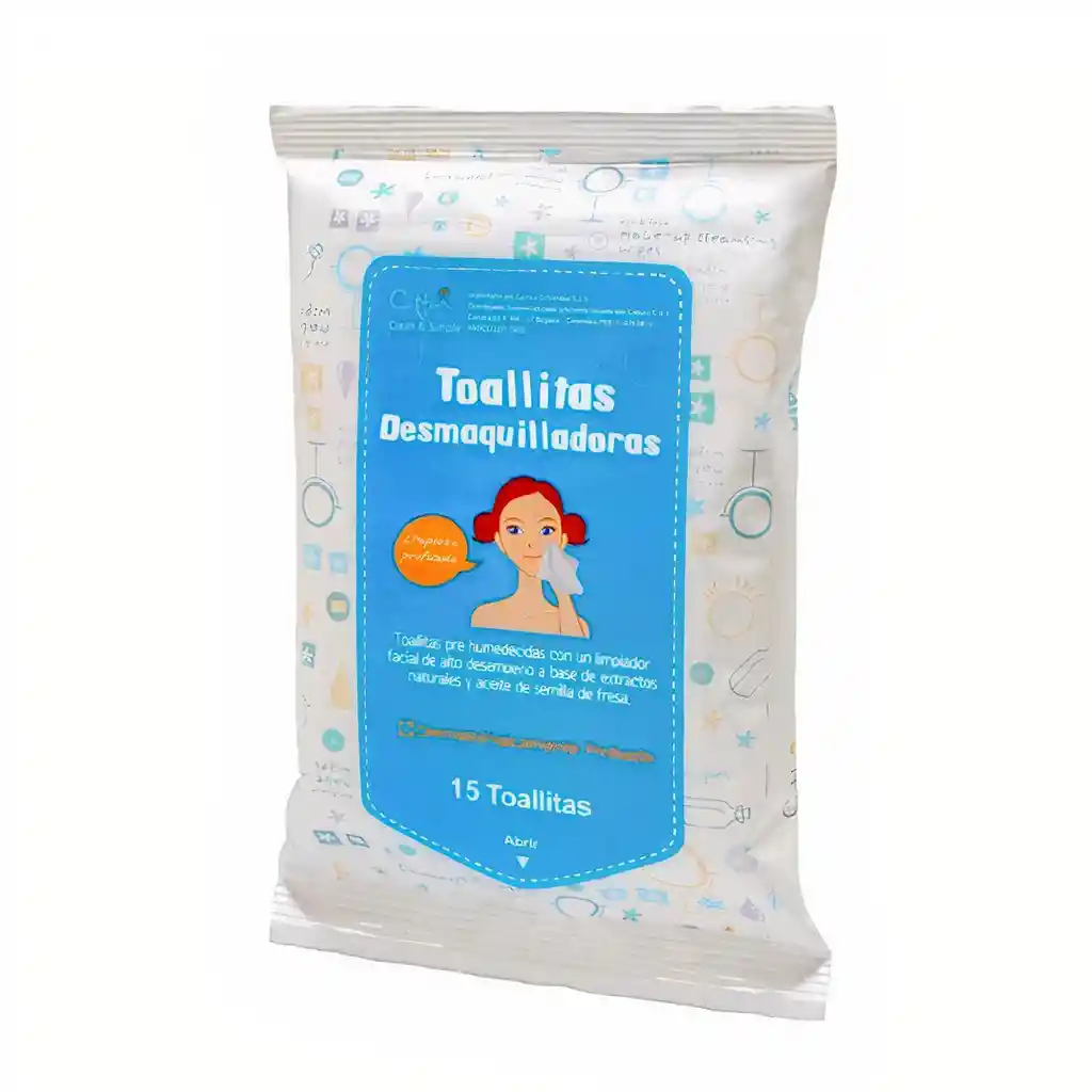 Cettua Toallitas Desmaquilladoras
