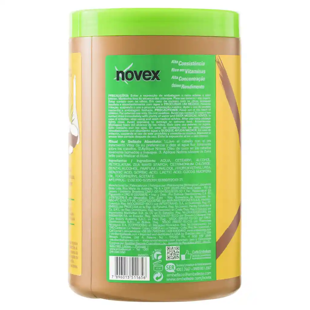 Novex Oleo De Coco