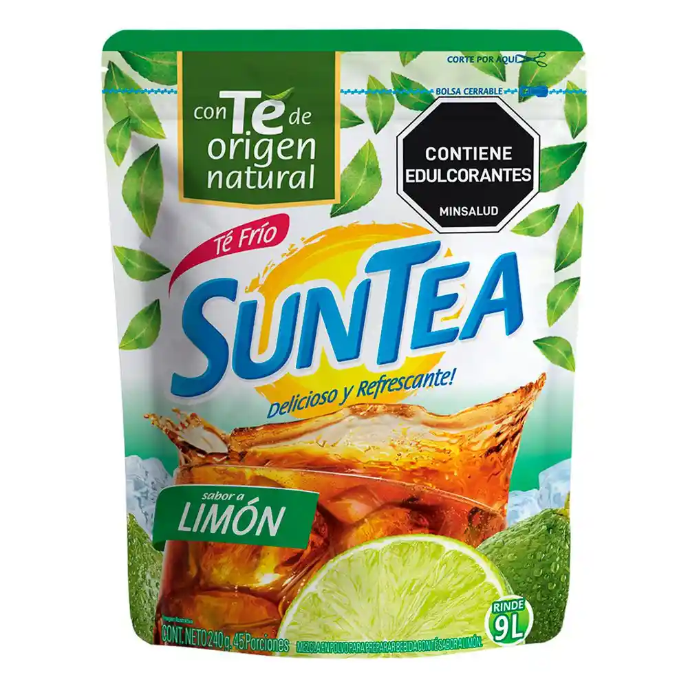 Suntea Refresco en Polvo Limón