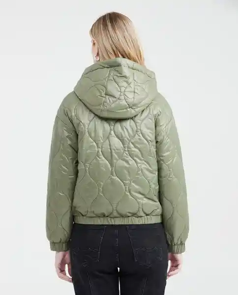 Chaqueta Quilted Femenino Verde Miliciano Oscuro XL Chevignon