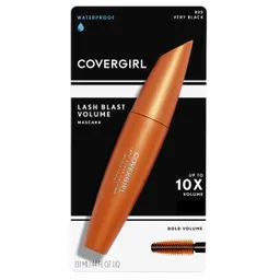 Covergirl Máscara Para Pestañas Very Black Waterproof 825
