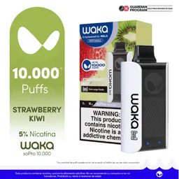 WAKA Vape SoPro 10.000 Strawberry Kiwi-50mg/g-STD 10.000 puff
