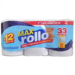 Olimpica Max Rollo Papel Higiénico Acolchado