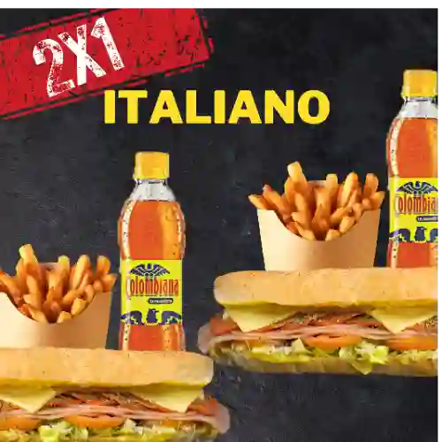 2 X 1 Combo Italiano