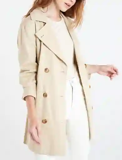 Chaqueta Mujer Beige Polvo Claro Talla L Naf Naf